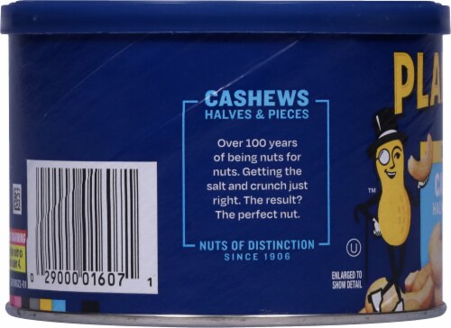 Planters® Salted Cashew Halves & Pieces Perspective: left
