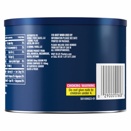 Planters® Lightly Salted Cashews Halves & Pieces Perspective: left