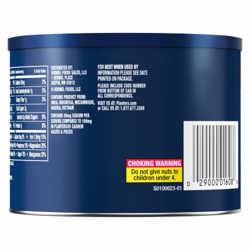 Planters® Halves & Pieces Lightly Salted Cashews Perspective: left