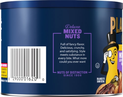 Planters Deluxe Salted Mixed Nuts Perspective: left