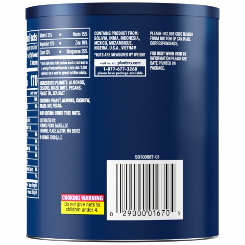 Planters® Mixed Nuts Perspective: left