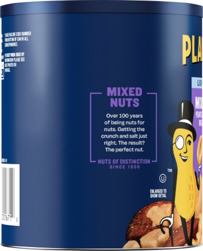 Planters Lightly Salted Mixed Nuts Perspective: left