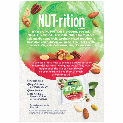 Planters® NUT-rition® Heart Healthy Mix Perspective: left