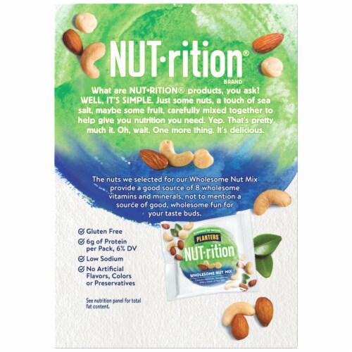 Planters® NUT-rition® Wholesome Nut Mix Perspective: left