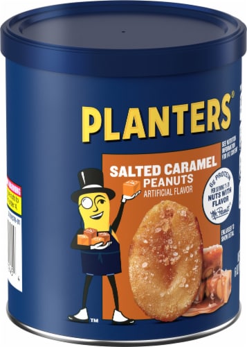 Planters® Salted Caramel Peanuts Perspective: left