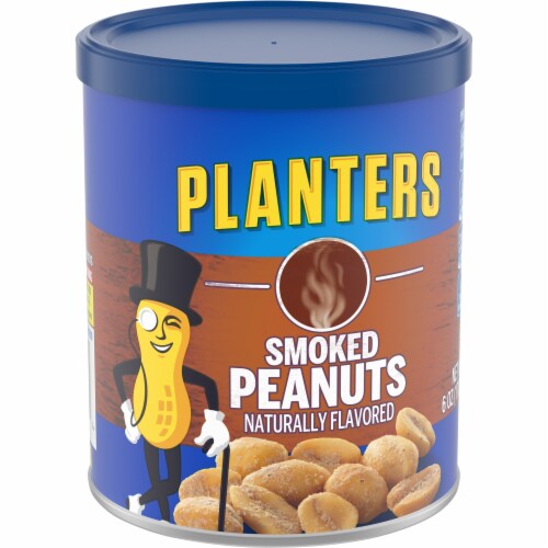 Planters Smoked Peanuts Perspective: left