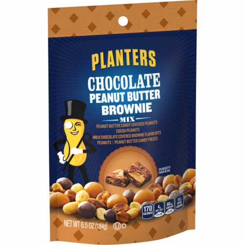 Planters Dessert Chocolate Peanut Butter Brownie Mix Perspective: left