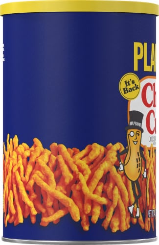 Planters Cheez Curls Cheese Flavored Snacks Perspective: left