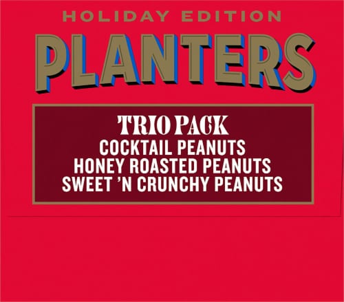 Planters Holiday Edition Peanuts Trio Pack Perspective: left
