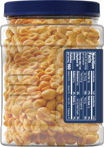 Planters® Honey Roasted Peanuts Perspective: left