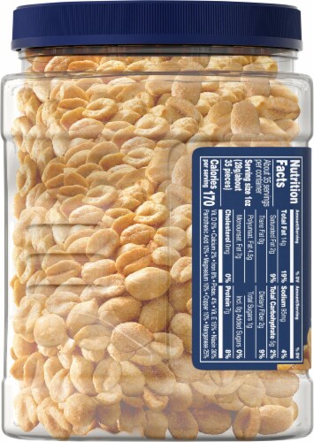 Planter Cocktail Peanuts Perspective: left