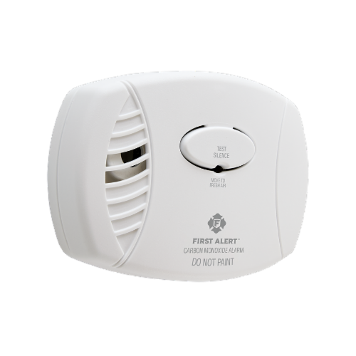 First Alert Carbon Monoxide Detector Perspective: left