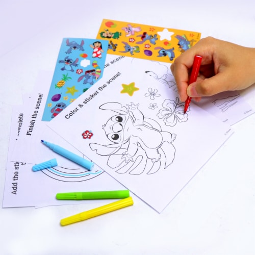 Disney Stitch™ Stow & Go Activity Kit Perspective: left