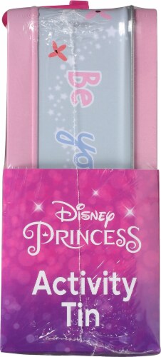 Disney Princess Make Today Magical Activity Kit Tin Perspective: left