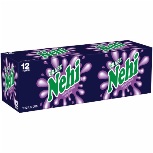 Nehi Grape Soda 12 Pack Perspective: left