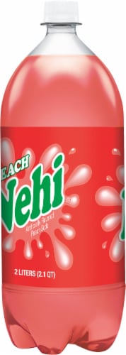 Nehi Peach Soda Bottle Perspective: left