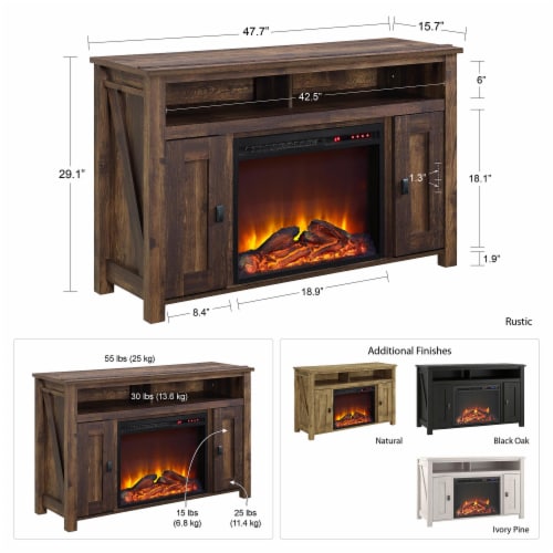 Ameriwood home sales farmington electric fireplace