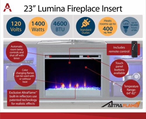 Lumina fireplace tv clearance stand white