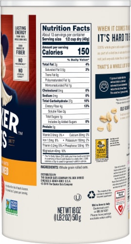 Quaker® Old Fashioned Oats Perspective: left