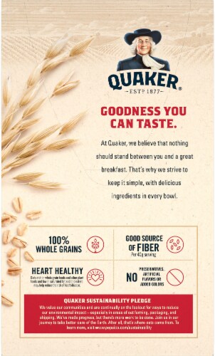 Quaker® Original Instant Oatmeal, 12 ct / 0.98 oz - Baker’s