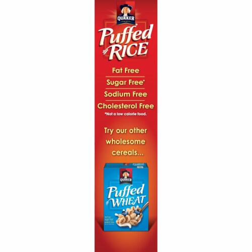 Quaker puffed rice cereal 6 4 oz kroger