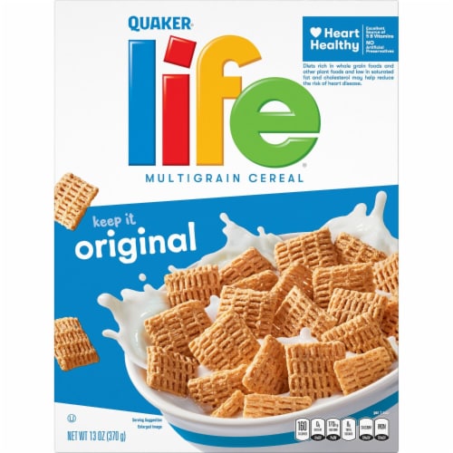 Quaker® Original Life® Cereal Perspective: left
