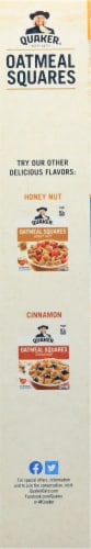 Quaker® Brown Sugar Oatmeal Squares Cereal Perspective: left