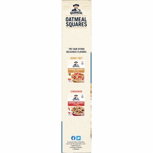 Quaker Brown Sugar Oatmeal Squares Cereal - Shop Cereal at H-E-B