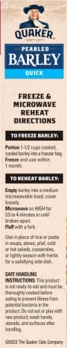 Quaker® Quick Pearled Barley Perspective: left