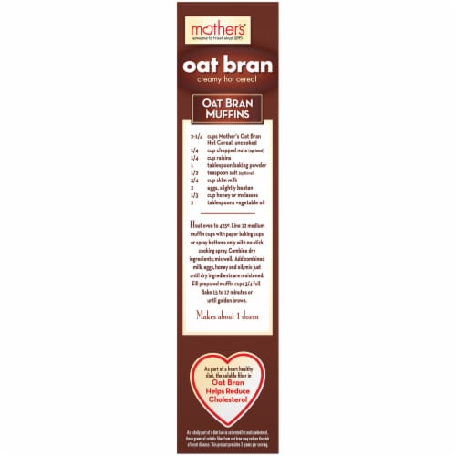 Mother's® Creamy 1 Minute Oat Bran Perspective: left