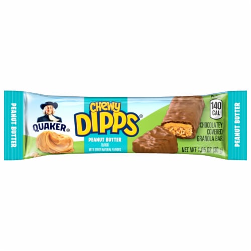 Quaker Chewy® Dipps Peanut Butter Granola Bars Perspective: left