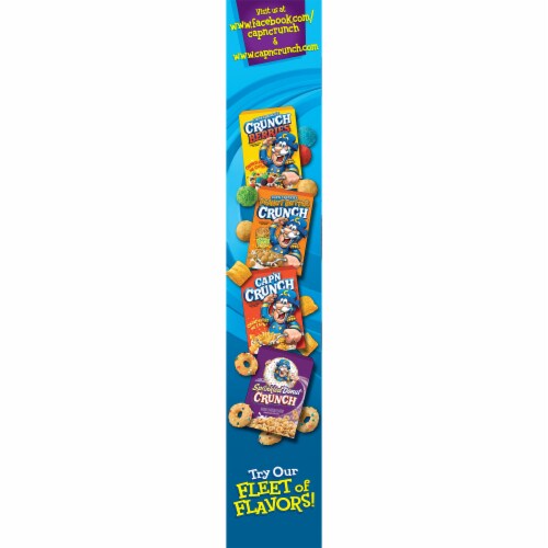 Cap'n Crunch's Oops! All Berries® Cereal Perspective: left