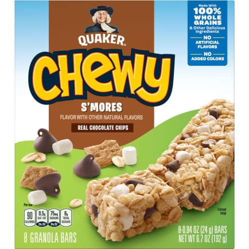 Quaker Chewy® S'Mores Granola Bars Perspective: left