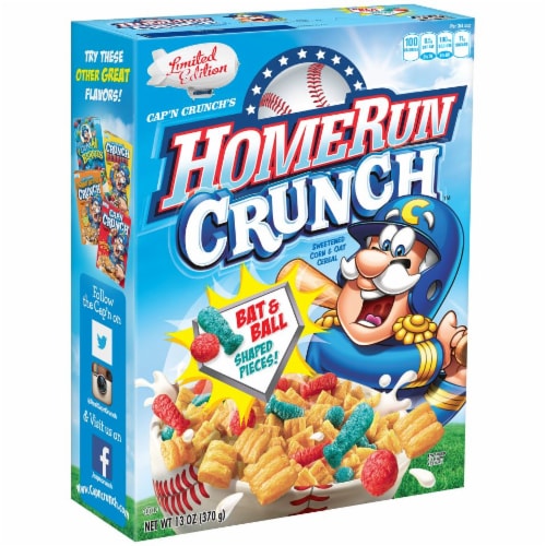 Cap'N Crunch® Homerun Crunch Cereal Perspective: left