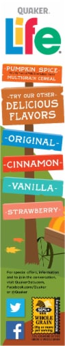 Life® Limited Edition Pumpkin Spice Multigrain Cereal Perspective: left