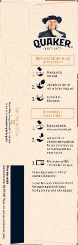 Quaker® Banana & Maple Instant Oatmeal Perspective: left