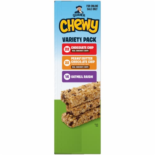 Quaker Chewy Granola Bars Variety Pack Perspective: left