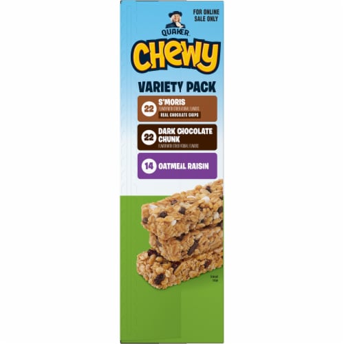Quaker® Chewy Granola Bars Variety Pack Perspective: left
