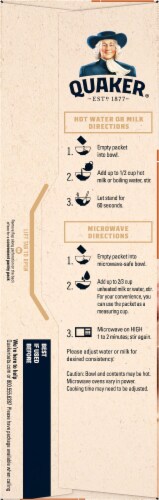 Quaker® Cinnamon & Spice Instant Oatmeal Perspective: left