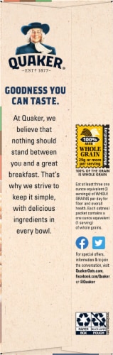 Quaker® Instant Oatmeal Variety Pack Perspective: left