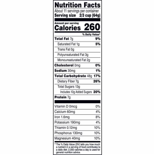 Quaker® Simply Oats Honey & Almonds Granola Perspective: left