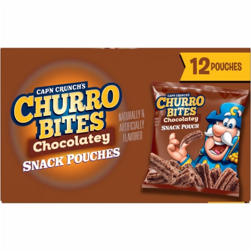 Cap'N Crunch's Chocolatey Churro Bites Perspective: left