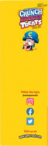Cap'N Crunch® Berry Rice Crisps Treat Bars Perspective: left