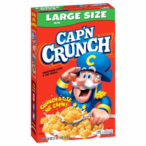 Cap'n Crunch® Cereal Perspective: left