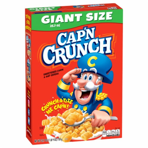 Cap'n Crunch® Giant Size Cereal Perspective: left