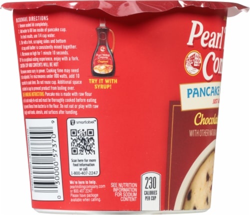 Pearl Milling Company™ Pancake On The Go Chocolate Chip Pancake Mix Perspective: left