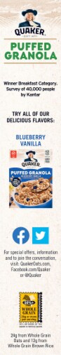 Quaker® Apple Cinnamon Puffed Granola Perspective: left
