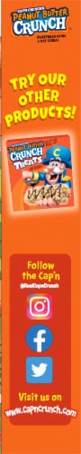 Cap'n Crunch's Peanut Butter Crunch Cereal Perspective: left