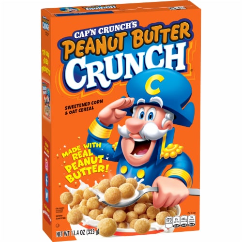 Cap'n Crunch's Peanut Butter Crunch® Cereal Perspective: left