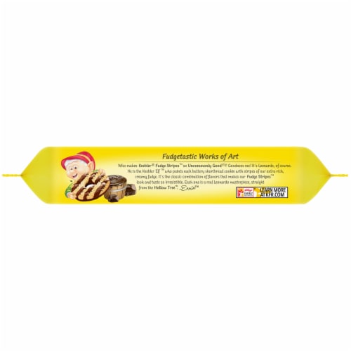 Keebler® Fudge Stripes™ Original Cookies Perspective: left